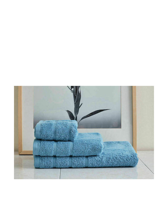 Cokitex Facecloth Lovable 50x100cm Dusty Blue W...