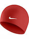Nike Solid Σκουφάκι Κολύμβησης Ενηλίκων από Σιλικόνη Κόκκινο