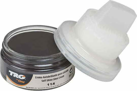 TRG the One Cream Dye for Leather Shoes Light Grey 50ml