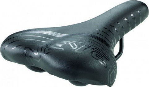 Monte Grappa Neveo Black Bicycle Saddle