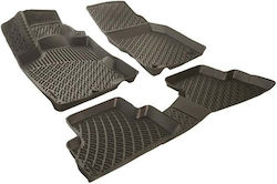 Rizline Set Front and Back 4pcs for Subaru Impreza 2007-2014 Black