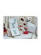Cokitex Ballon Baby Sheets Set Crib Cotton White 120x160cm 3pcs
