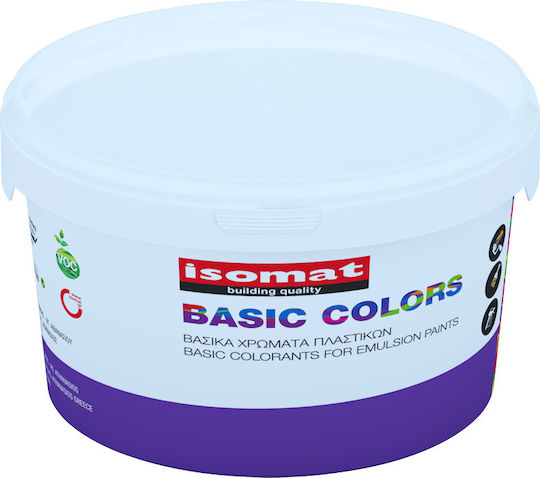 Isomat Basic Colors Plastik Farbe für Innenbereich Verwendung Schwarz 375ml