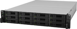 Synology RackStation RS3621RPxs NAS Rack με 12 θέσεις για HDD/SSD και 4 θύρες Ethernet