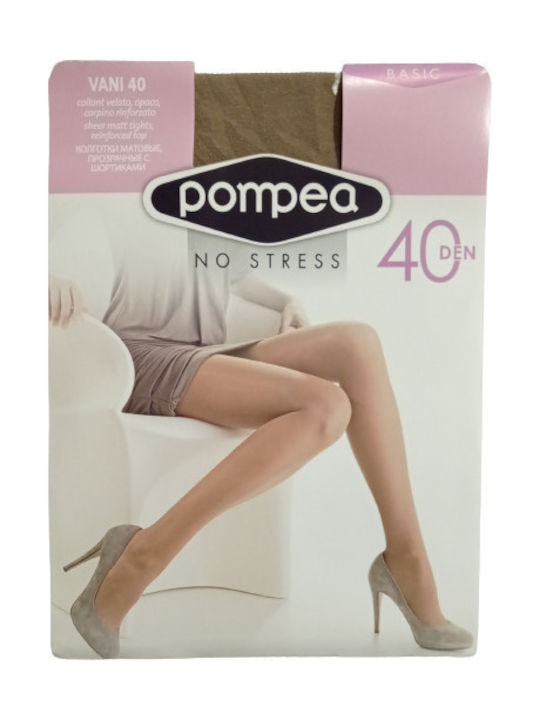 Pompea Women's Pantyhose 40 Den Natural