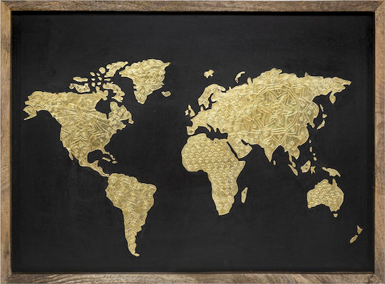 Atmosphera World Πίνακας Ξύλινος 78x58cm