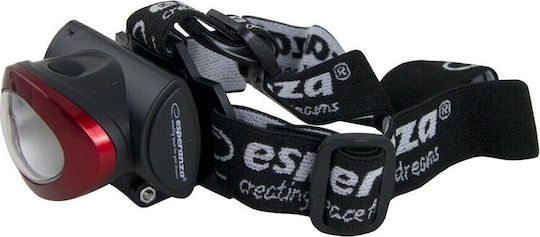Esperanza Headlamp LED with Maximum Brightness 100lm Black