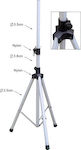 Muzik KYS-103 Tripod Stand for PA Speaker Height 100-180cm White