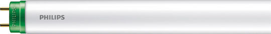 Philips Λάμπα LED 18W Τύπου Φθορίου 120εκ. για Ντουί G13 και Σχήμα T8 Φυσικό Λευκό 1800lm