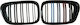 Carner Καρδιές Μάσκας BMW 5er E39 Limo Touring 1995-2003 Μ5 Look Gloss Black Tri-color