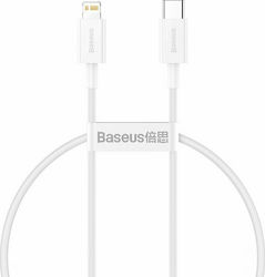 Baseus Superior USB-C zu Lightning Kabel 20W Weiß 0.25m (CATLYS-02)