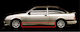 Kamei Door Sill Car Sideways Spoiler for Ford Sierra Compatible with Ford Sierra