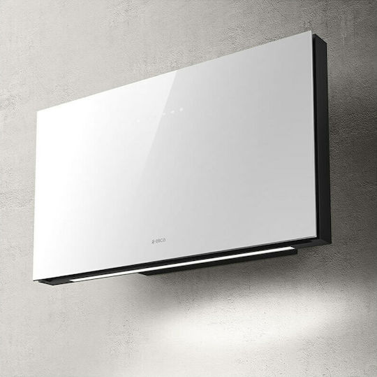 Elica Plat WH/F/55 Chimney Vent Hood 55cm White