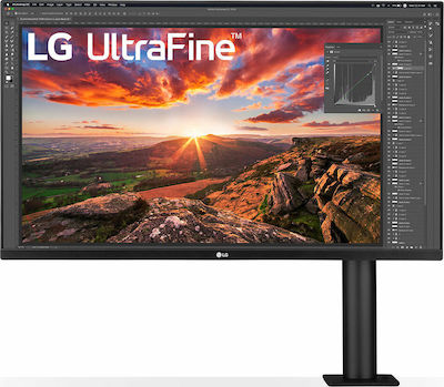 LG UltraFine Ergo 27UN880-B IPS HDR Monitor 27" 4K 3840x2160 with Response Time 5ms GTG