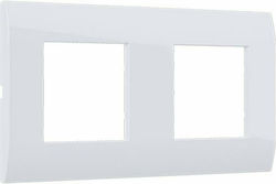 Aca Modys Schalterrahmen 2-fach Horizontale Mon...