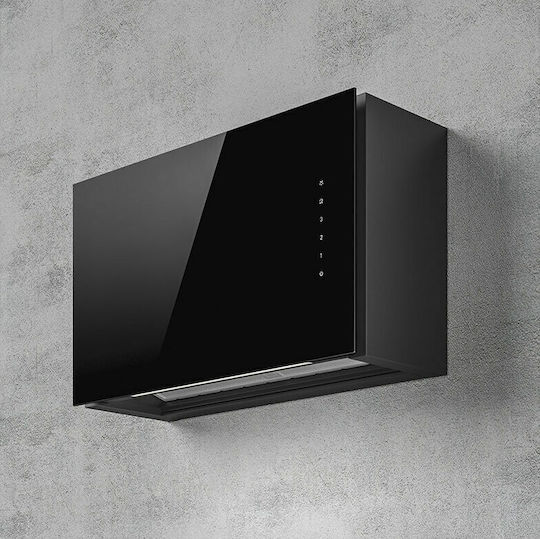 Elica Rules BL/F/60 Chimney Vent Hood 60cm Black