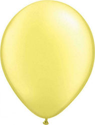 Μπαλόνια Pastel Pearl Chiffon Κίτρινα 28εκ. 100τμχ