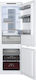 Built-in Fridge-Freezer 241L NoFrost Height 177.6cm Width 54cm Length 54cm White BK3055.6NFM