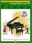 Alfred Music Publishing Alfred's Basic Piano Library - Lesson Book Μέθοδος Εκμάθησης για Πιάνο Level 1B (Αγγλική Έκδοση) + CD