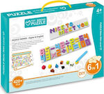 Bricks Puzzle Educational Game Letters & Numbers for 4+ Years Old