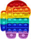 Push Pop It Bubble Fidget TikTok Din Silicon Multicolor