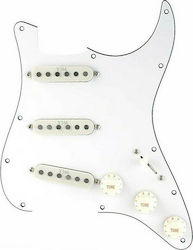 Seymour Duncan Pickguard pentru Chitară electrică Stratocaster Yngwie Loaded Pickguard White