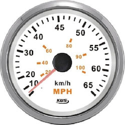 Eval Bootsmessgerät für Meilen Boot Tachometer 55 km/h Schwarz