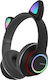 L450 Wireless/Wired Over Ear Headphones with 10 hours of Operation Blacα