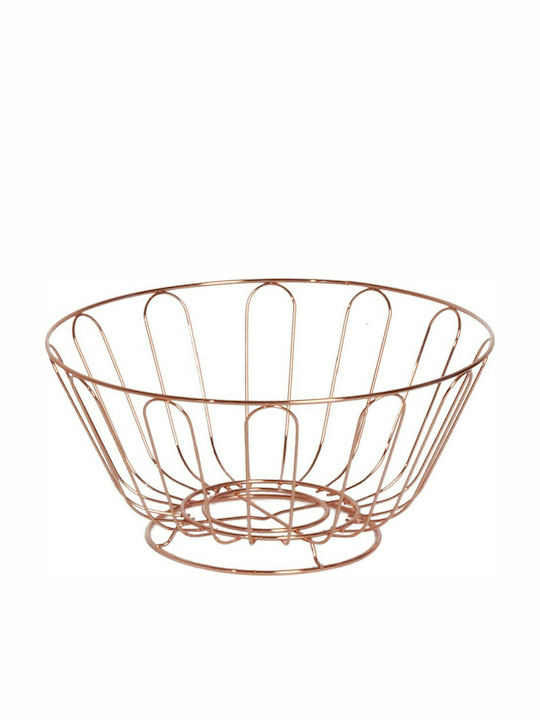 Estia Плодова кошница Метал Меден 24x24x12бр