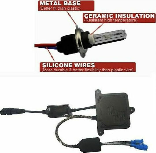 Bizzar Xenon Сет за Осветление H7 Can bus 35W 12V 8000К Хладно бяло