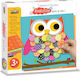 Crealign Children's Craft Decorate with Felt Animals of the Countryside for Children 3+ years Years