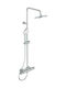 Ideal Standard Ceratherm Shower Column with Mixer 111.7cm Silver