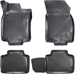 Rizline Set Față și Spate 4 Bucăți Pentru Renault Koleos 2016 Negru Rizline Set Față și Spate 4 Bucăți Pentru Renault Koleos 2016 Negru