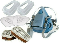 3M Mask Half Face Complete with Filters 6051 & ...