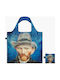 Loqi Van Gogh Autoportret Geantă de Cumpărături din Material Textil Albastră