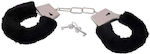 Toyz4lovers Bestseller Handcuffs With Fur Хендъфри в Черно Цвят