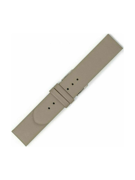 Strap Leather 12mm 0508BZD Beige Dark Beige