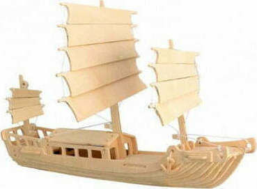 Anelixi Wooden Construction Toy Ξύλινη Κατασκευή Ιαπωνικό Καράβι