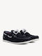 Suede Ανδρικά Boat Shoes σε Μπλε Χρώμα