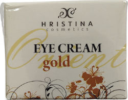 Hristina Cosmetics Gold Reparatoare Cremă Pentru Ochi împotriva pentru Cearcăne cu Colagen 25ml