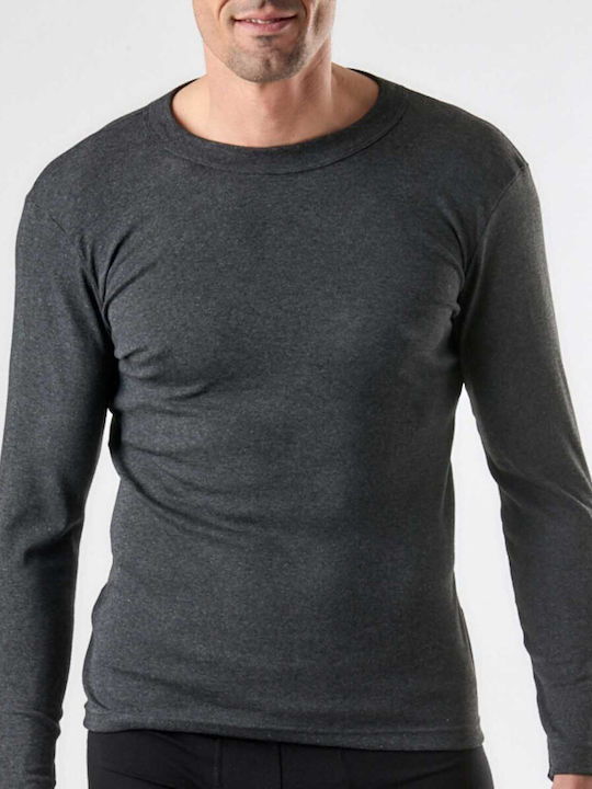 Apple Boxer Men's Undershirt Long-sleeved Anthr...