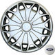 Croatia Cover Car Hubcap Set with Ford Emblem 15" 4pcs Silver