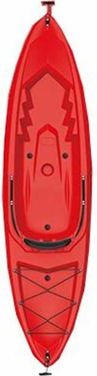 Seaflo Adult Kayak SEA-016 Πλαστικό Kayak Θαλάσσης 1 Ατόμου Κόκκινο