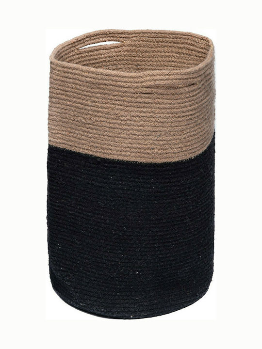 Coș decorativ Wicker Keg Black 30x30x45buc Palamaiki