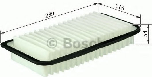 Bosch Car Air Filter for Toyota Lexus / Auris / Avensis / Corolla / RAV 4 / Urban Cruiser / Verso / Yaris Toyota