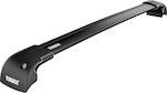 Thule for Cars with Factory Bars (with Roof Rack Legs and Lock) Black