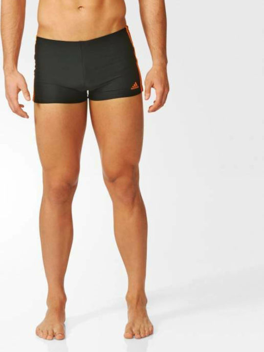 Infinitex 3-Stripes Boxer Men's Swimwear Shorts Black