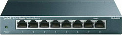 TP-LINK TL-SG108 v6 Negestionat L2 Switch cu 8 Porturi Gigabit (1Gbps) Ethernet