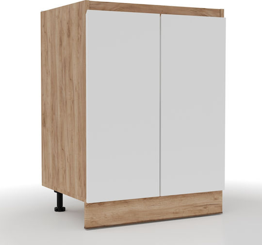 Soft Alb / Stejar 60x46.5x81.5buc