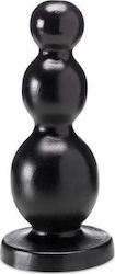 Gangbangster Summum Mission Daddy Triball Analspielzeug Μαύρη 24cm